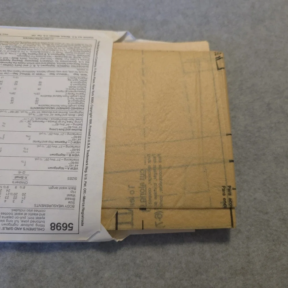 McCalls vintage mccall